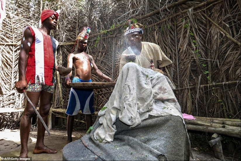 Bloody upbringing: Life inside the secret communities of Sierra Leone is full of perversions and pain