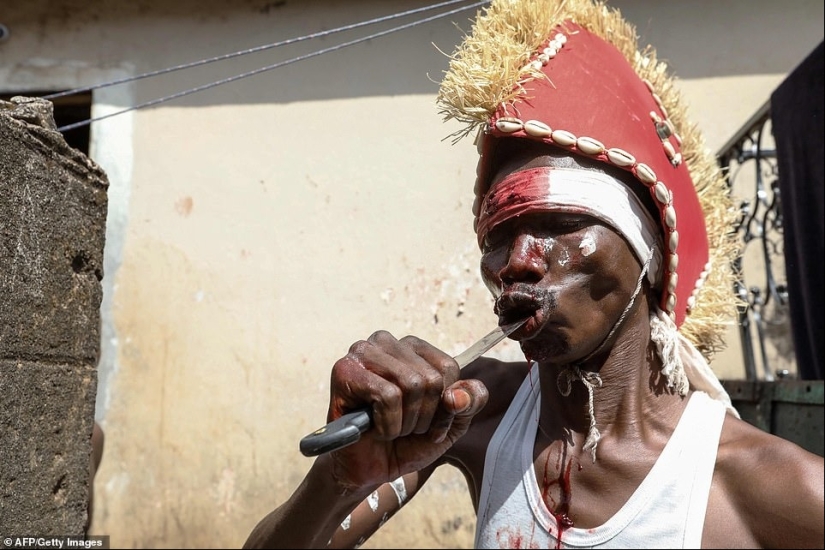 Bloody upbringing: Life inside the secret communities of Sierra Leone is full of perversions and pain