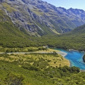 Blue Lake Nelson-el más limpio del mundo