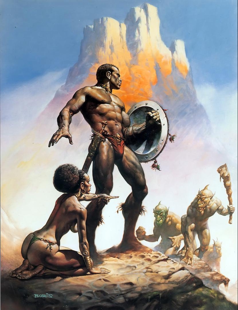 Boris Vallejo and his fantastic worlds