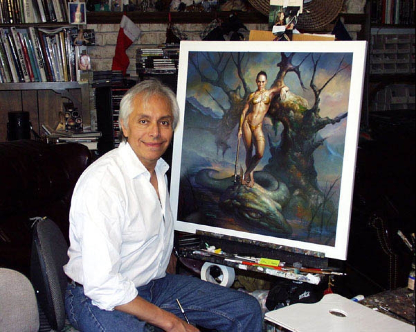 Boris Vallejo and his fantastic worlds