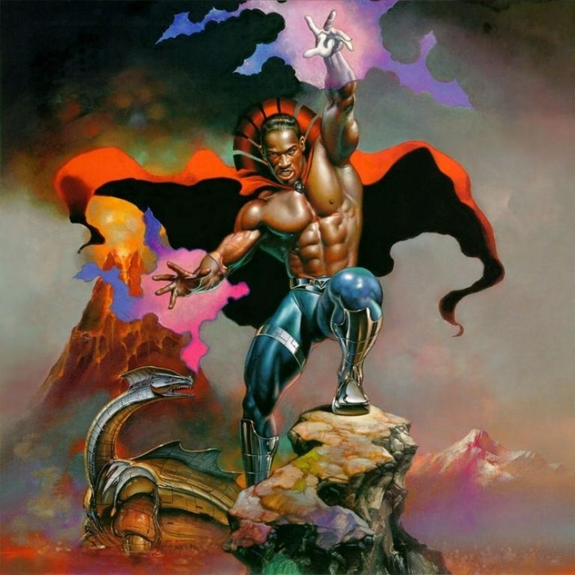 Boris Vallejo and his fantastic worlds