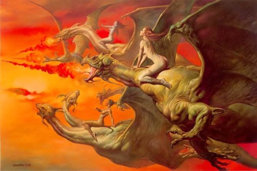 Boris Vallejo y sus mundos fantásticos