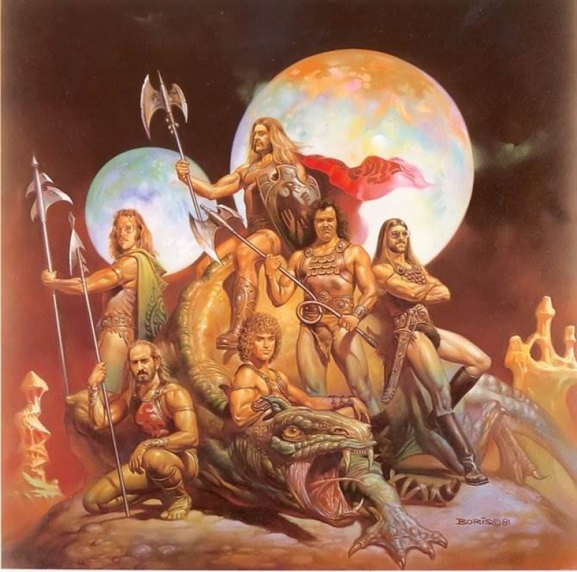 Boris Vallejo y sus mundos fantásticos