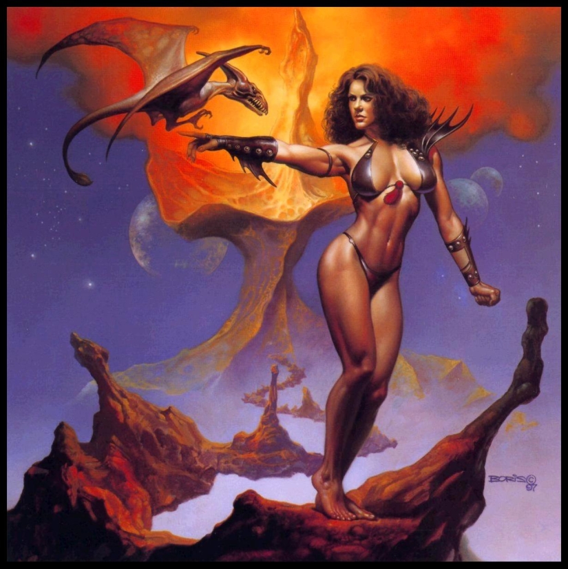 Boris Vallejo y sus mundos fantásticos