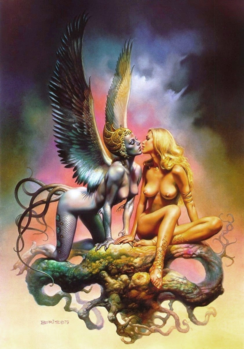 Boris Vallejo y sus mundos fantásticos