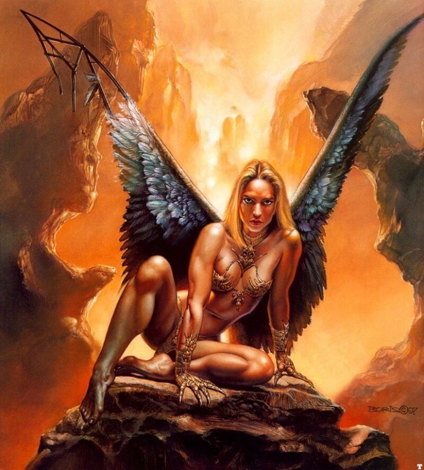 Boris Vallejo y sus mundos fantásticos