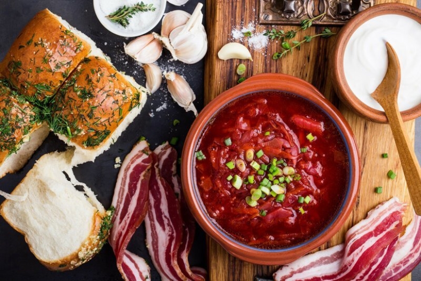 Borsch, dumplings and 5 dishes that are mistakenly believe native Russian