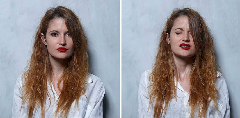 Brazilian photographer took pictures of women before, during and after orgasm