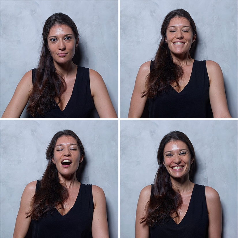 Brazilian photographer took pictures of women before, during and after orgasm