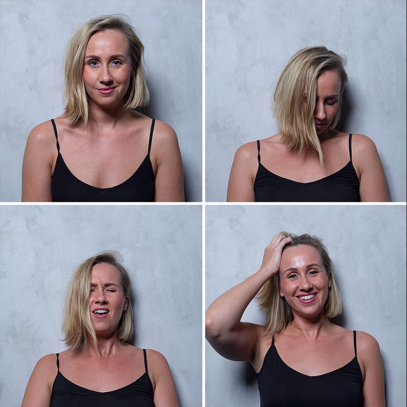 Brazilian photographer took pictures of women before, during and after orgasm