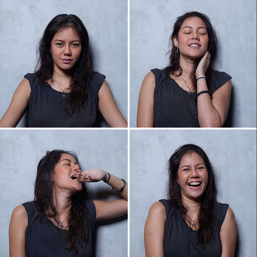 Brazilian photographer took pictures of women before, during and after orgasm