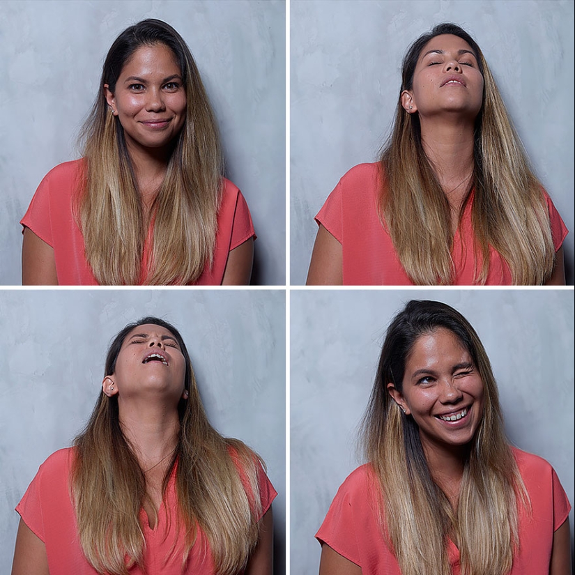 Brazilian photographer took pictures of women before, during and after orgasm