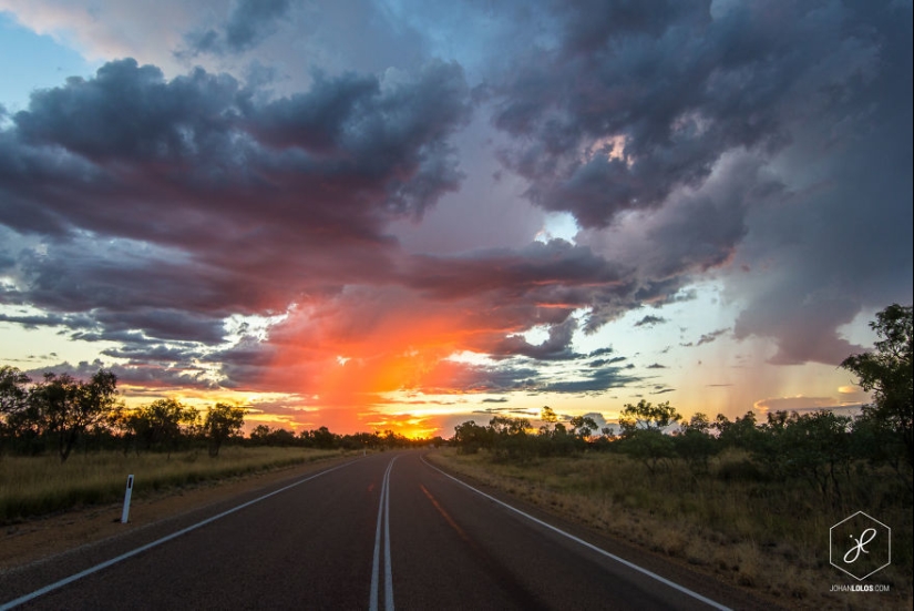 Breathtaking photos of a traveler who has traveled more than 40,000 km across Australia