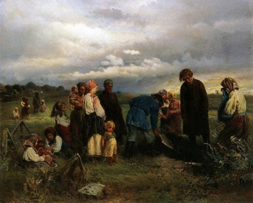 Burial "in repnoe" or Why in Russia it was customary to bury the dead immediately