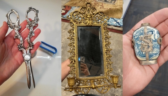 Buscaba cobre, encontré oro: 30 fotos de objetos antiguos y muy valiosos de mercadillos