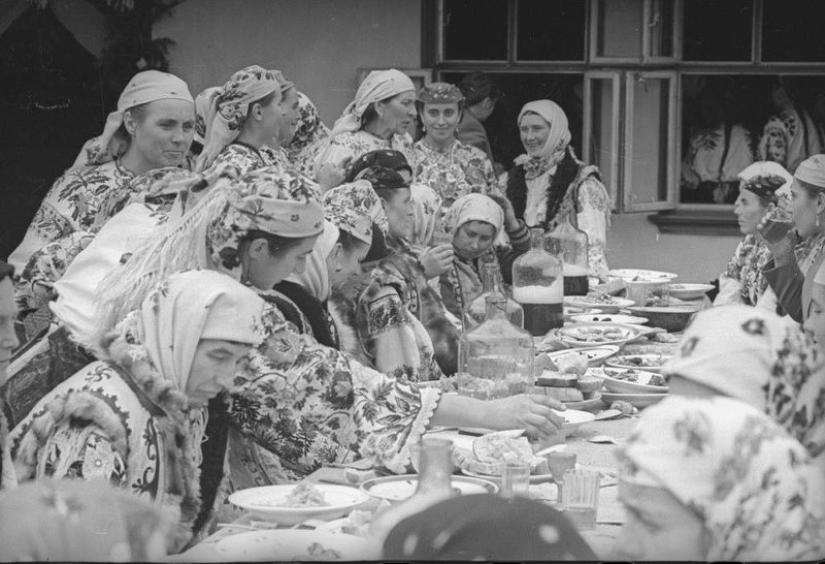 Características de una celebración de boda de estilo soviético