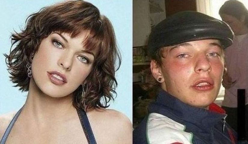 Celebrities before and after visiting Russia