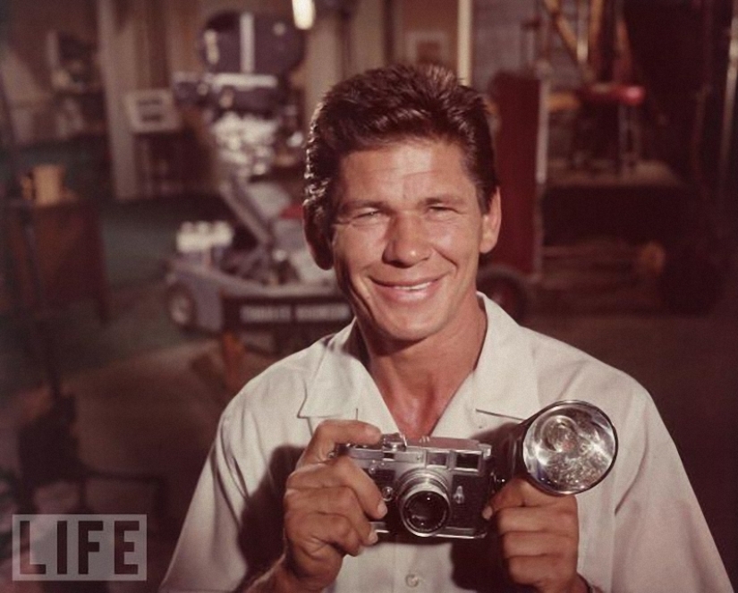 Celebrities of the 20th century on the other side of the lens