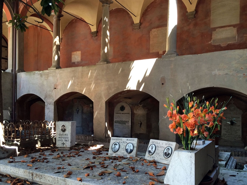 Cementerio Monumental de Certosa en Bolonia