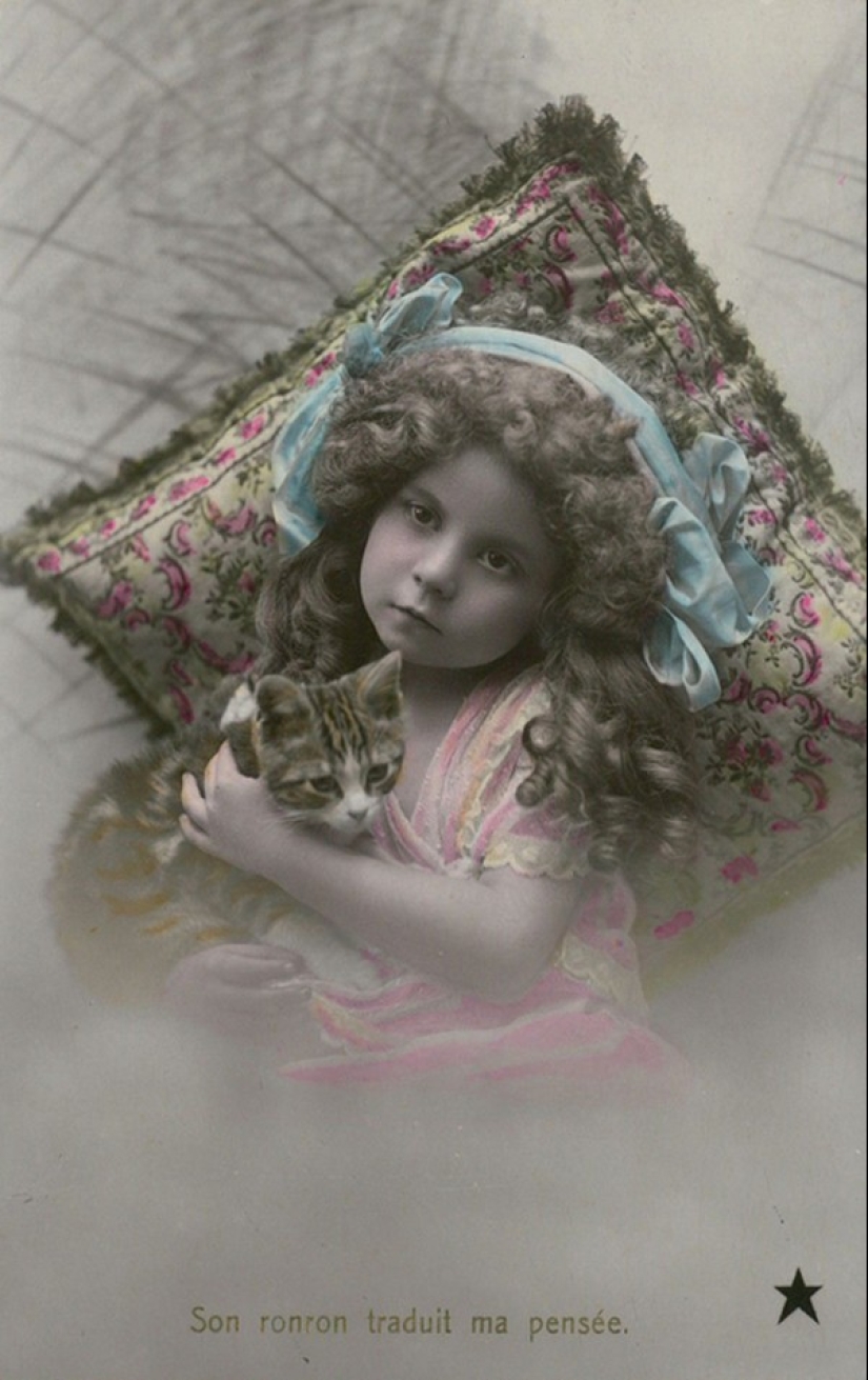 Charming vintage cats that will prove that cats have ruled the world at all times