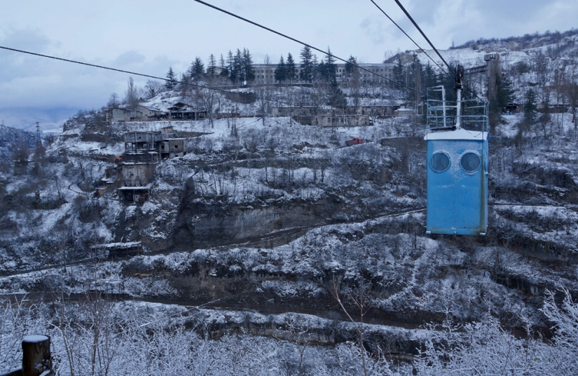 Chiatura is a disappearing city in Georgia