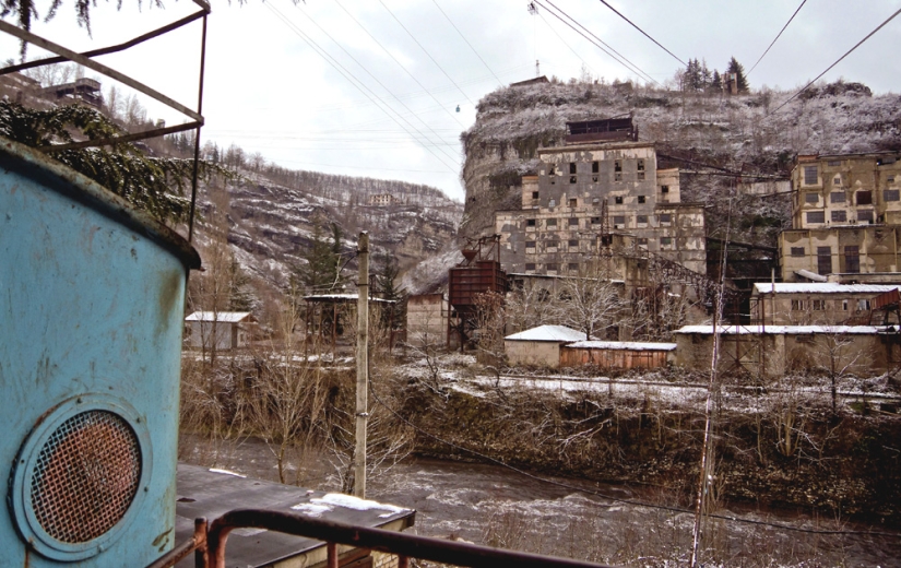 Chiatura is a disappearing city in Georgia