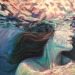 Chica en el agua: el verano de pinturas de un artista de California Isabelle Emrich