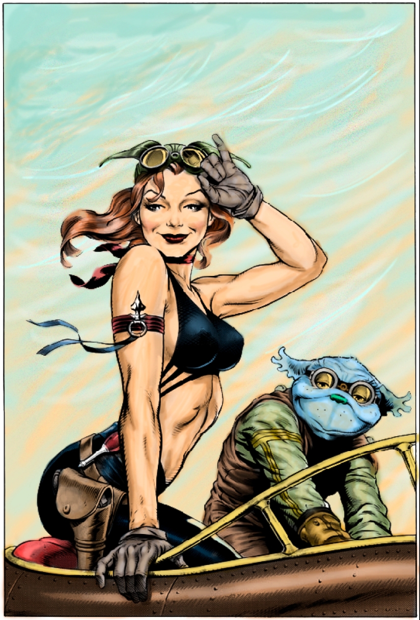 Chicas calientes ilustradas por el maestro del cómic Dave Stevens