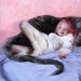 Childhood dreams and nightmares in the paintings of the artist Guillermo Lorca