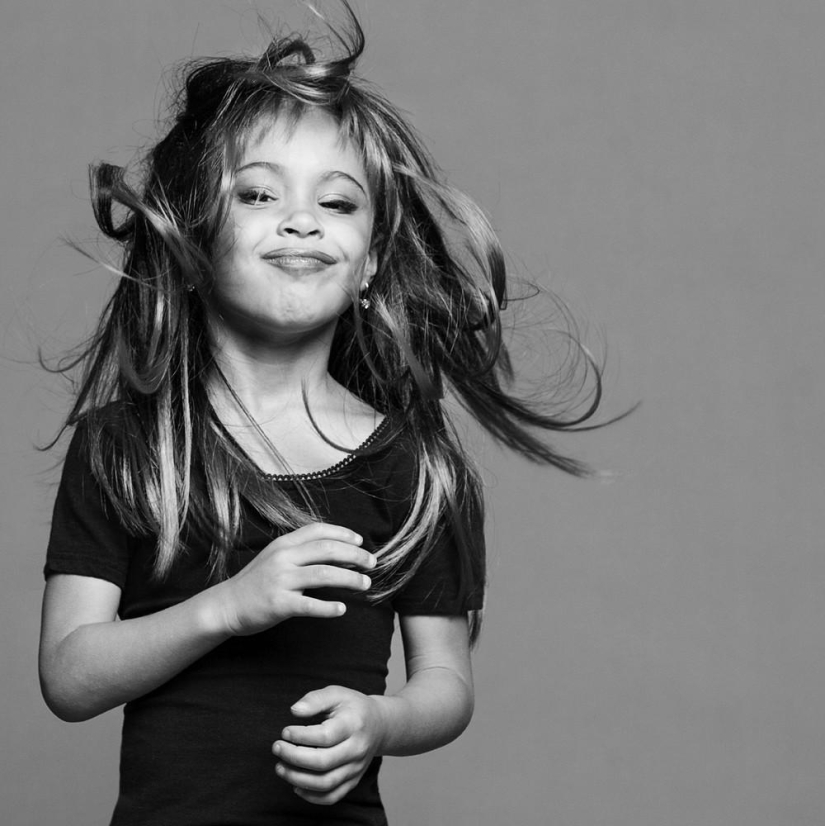 Children dressed as icons of American culture and music