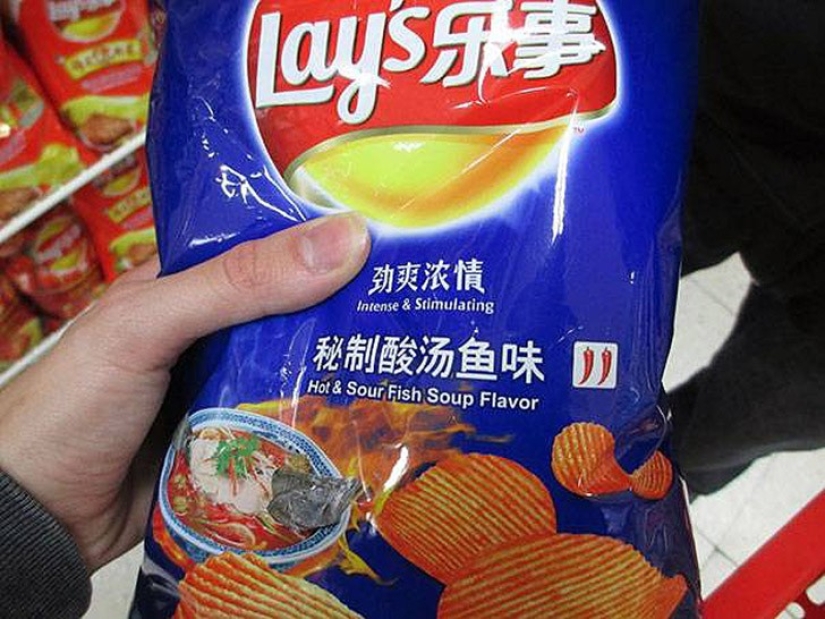 Chips with the most unusual flavors from around the world