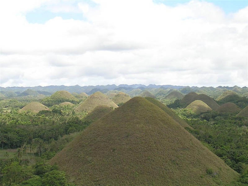 Chocolate Hills of Bohol Island