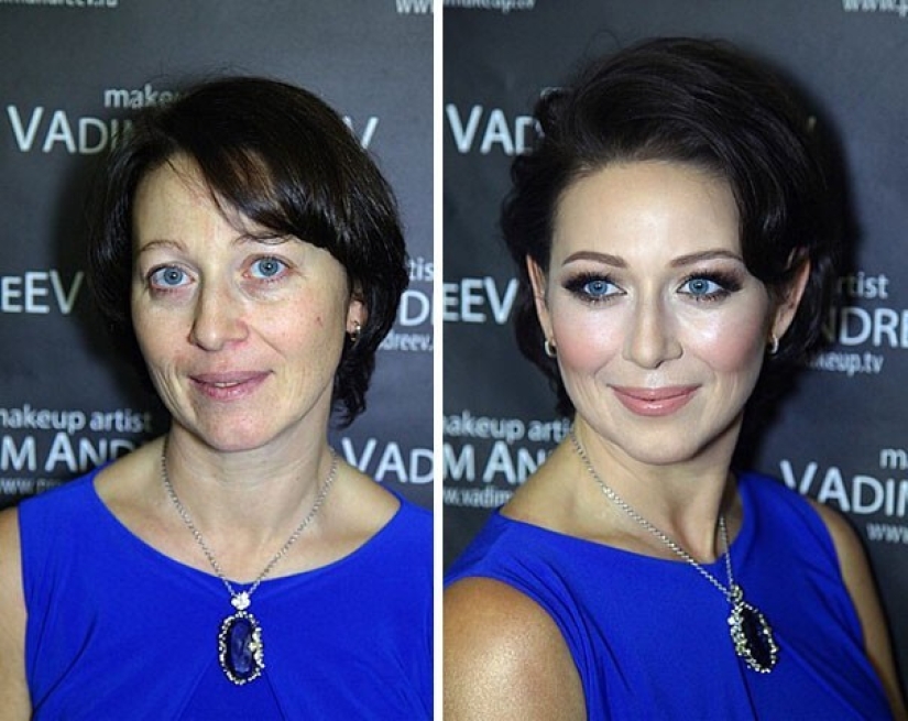 Cinderella effect: 30 incredible transformations from the master of make-up Vadim Andreev