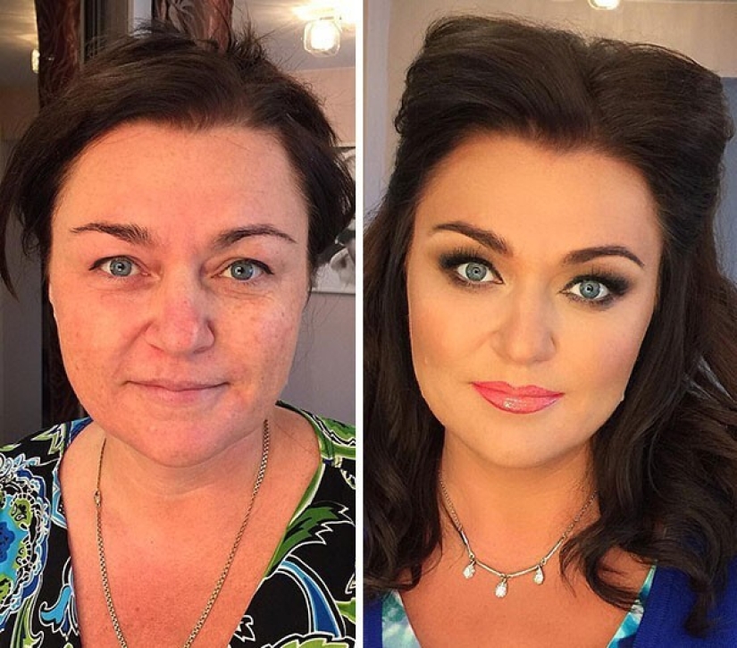 Cinderella effect: 30 incredible transformations from the master of make-up Vadim Andreev