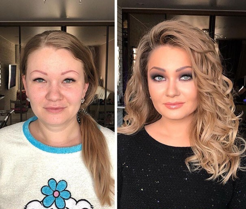 Cinderella effect: 30 incredible transformations from the master of make-up Vadim Andreev