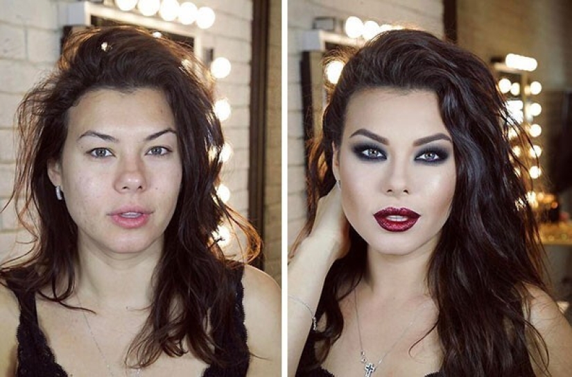 Cinderella effect: 30 incredible transformations from the master of make-up Vadim Andreev