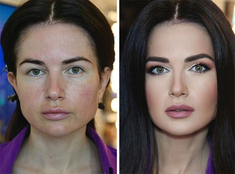 Cinderella effect: 30 incredible transformations from the master of make-up Vadim Andreev