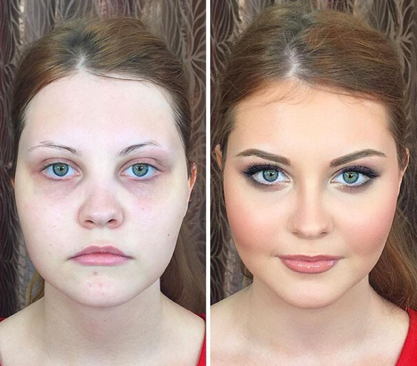 Cinderella effect: 30 incredible transformations from the master of make-up Vadim Andreev