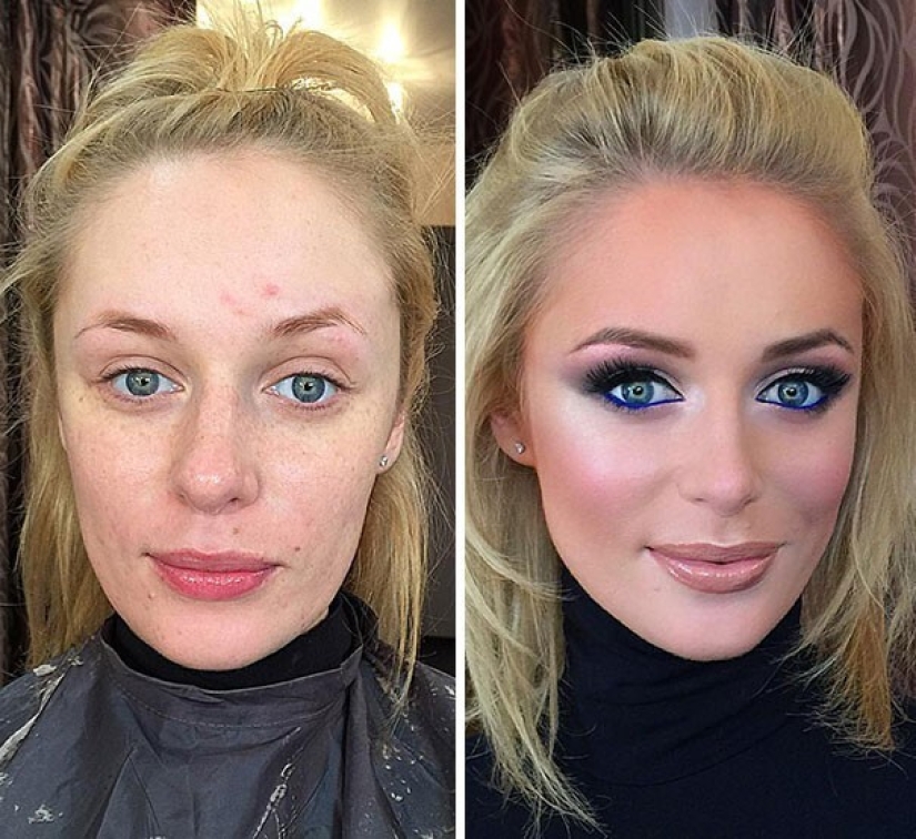 Cinderella effect: 30 incredible transformations from the master of make-up Vadim Andreev