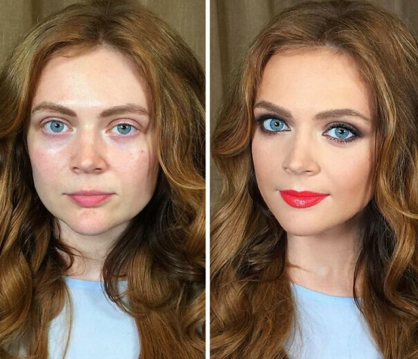 Cinderella effect: 30 incredible transformations from the master of make-up Vadim Andreev