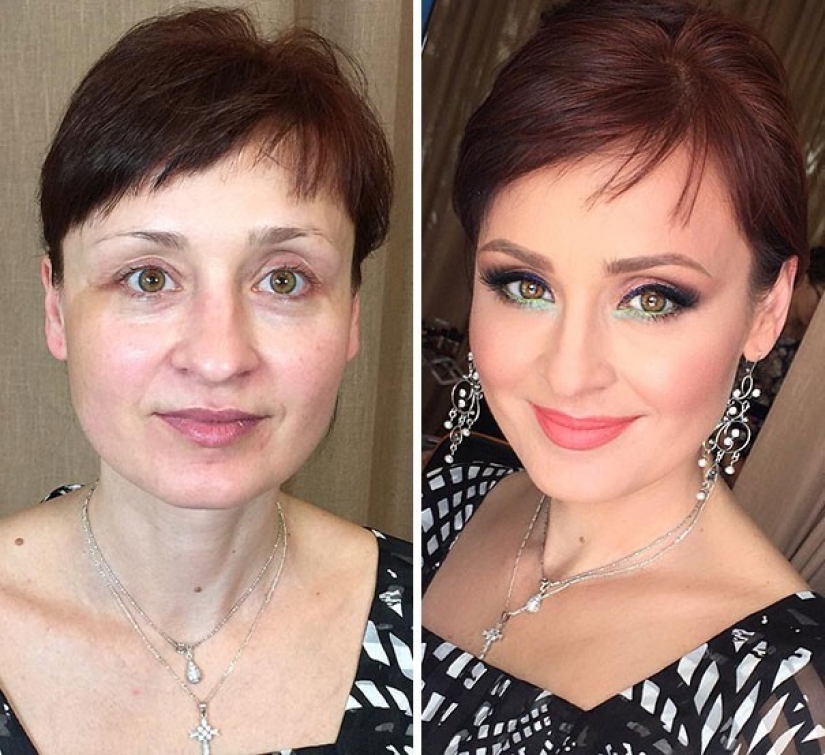 Cinderella effect: 30 incredible transformations from the master of make-up Vadim Andreev