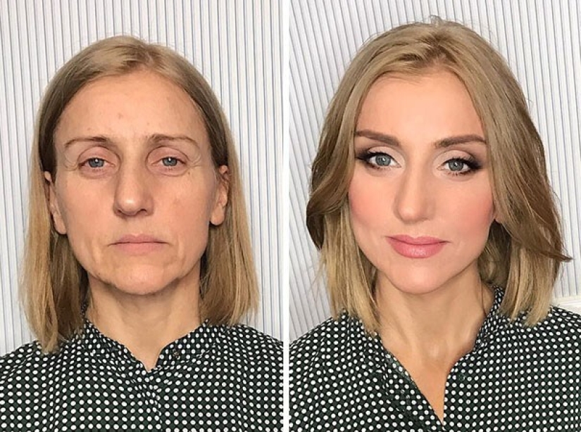 Cinderella effect: 30 incredible transformations from the master of make-up Vadim Andreev