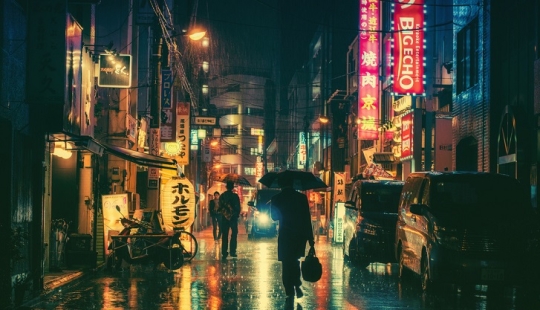 Cinematic Tokyo in photos by Masashi Wakui