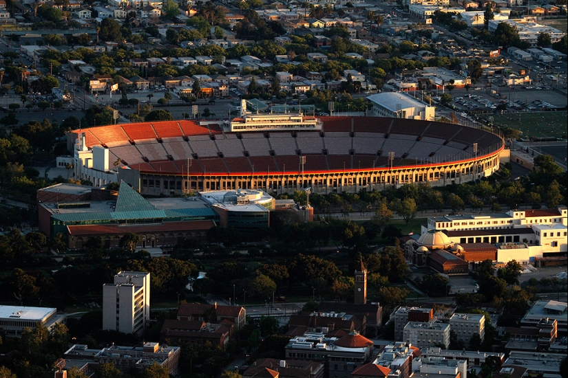 City of Angels from a bird's-eye view