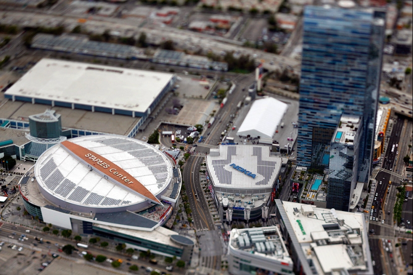 City of Angels from a bird's-eye view