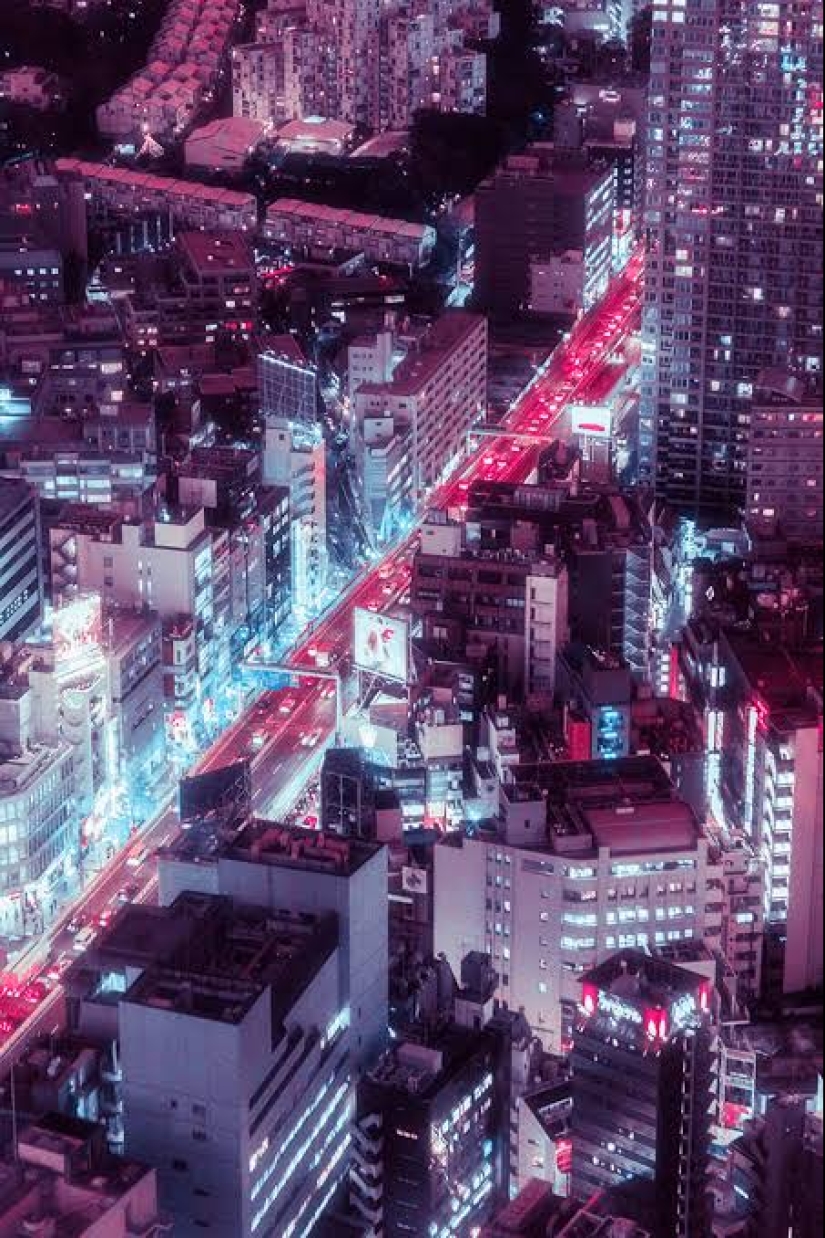 City of lights: 15 stunning pictures of Tokyo at night from a height of skyscrapers