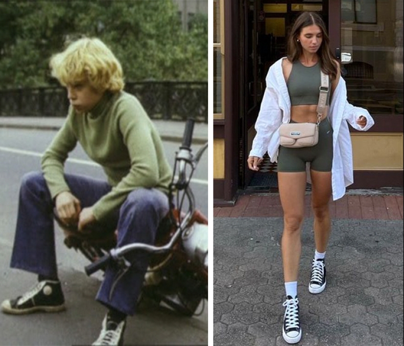 Clothes from your parents&#39; wardrobe that are back in fashion among young people