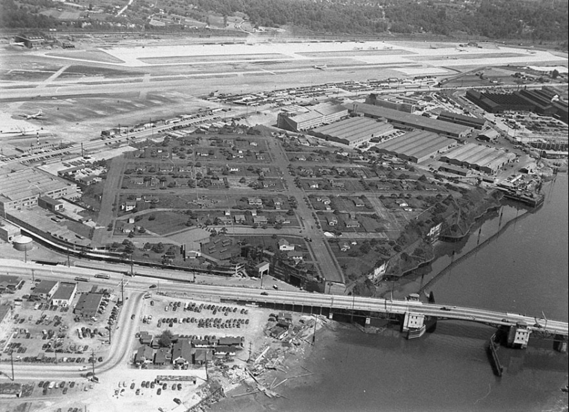 Cómo durante la Segunda Guerra Mundial en los EE.UU. construyeron una ciudad falsa para engañar a los fascistas