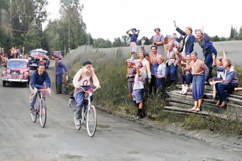 Cómo el" Abuelo de acero " Gustav Hokansson poner campeones de ciclismo a la vergüenza